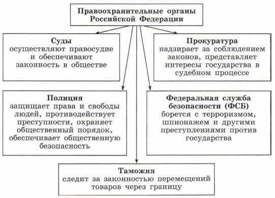 Правоохранительные Органы Рф И Их Роль Сочинение